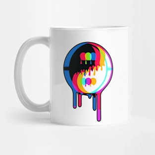 Drippy Trippy Yin and Yang Mug